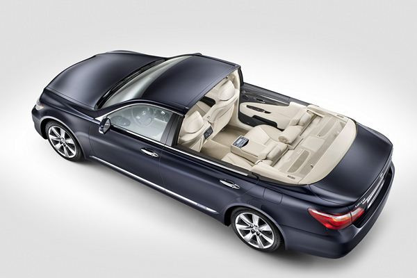 Un Landaulet Lexus LS 600h L hybride pour le mariage du Prince Albert II de Monaco