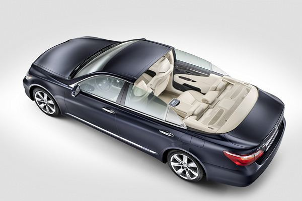 Un Landaulet Lexus LS 600h L hybride pour le mariage du Prince Albert II de Monaco