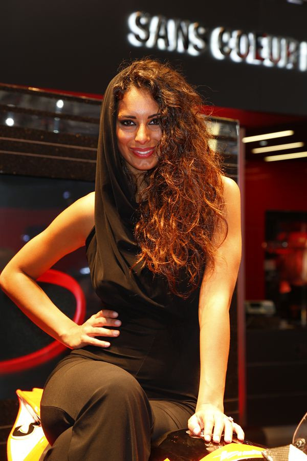 Les hôtesses du Mondial de l'Automobile de Paris 2012