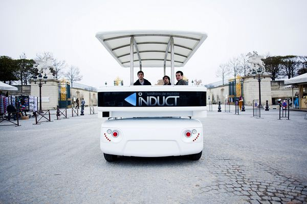 Une navette électrique robotisée sans chauffeur capable de rouler à 20 km/h