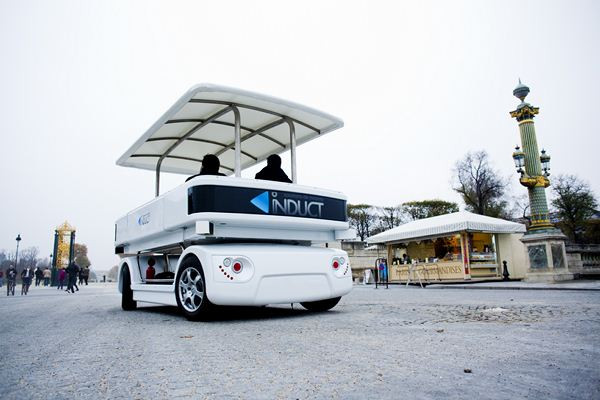 Une navette électrique robotisée sans chauffeur capable de rouler à 20 km/h