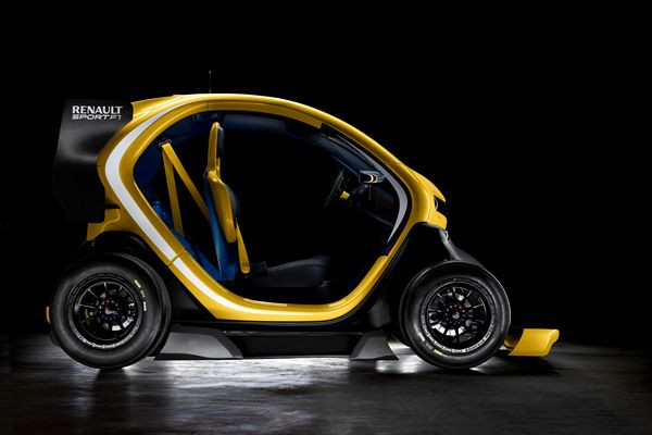 Un concept-car Twizy Renault Sport F1 improbable mais spectaculaire