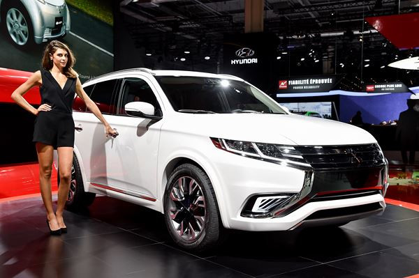 Les hôtesses du Mondial de l'Automobile de Paris 2014