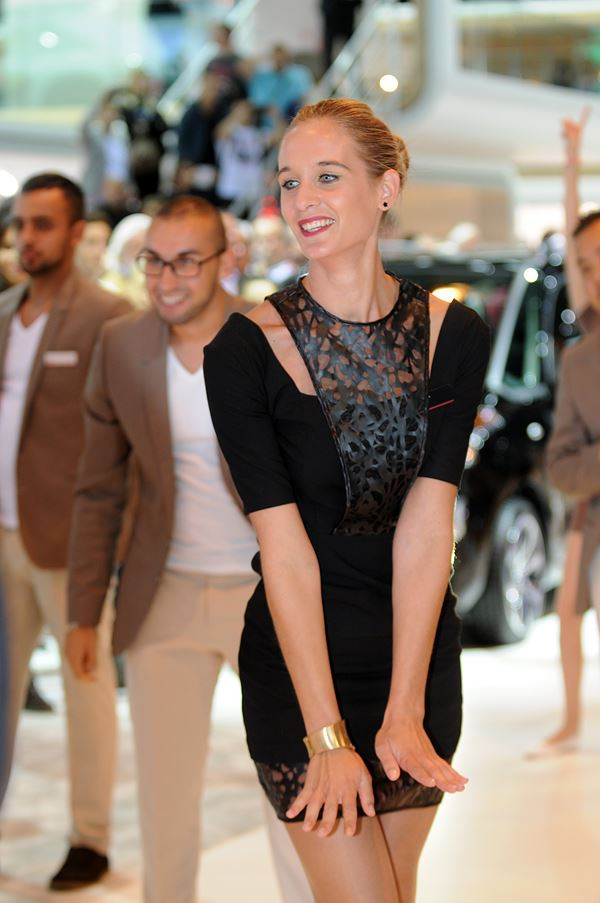Les hôtesses du Mondial de l'Automobile de Paris 2014