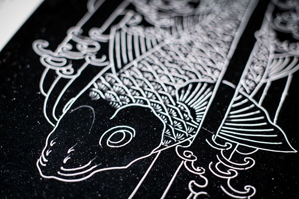 Un Lexus UX tatoué en hommage au savoir-faire traditionnel Japonais