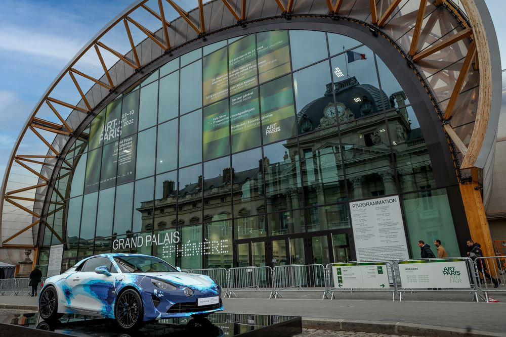 Alpine A110 Sastruga: une « art car » qui explore le potentiel créatif de l’intelligence artificielle
