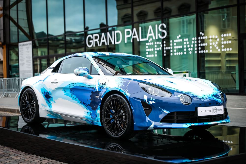 Alpine A110 Sastruga: une « art car » qui explore le potentiel créatif de l’intelligence artificielle