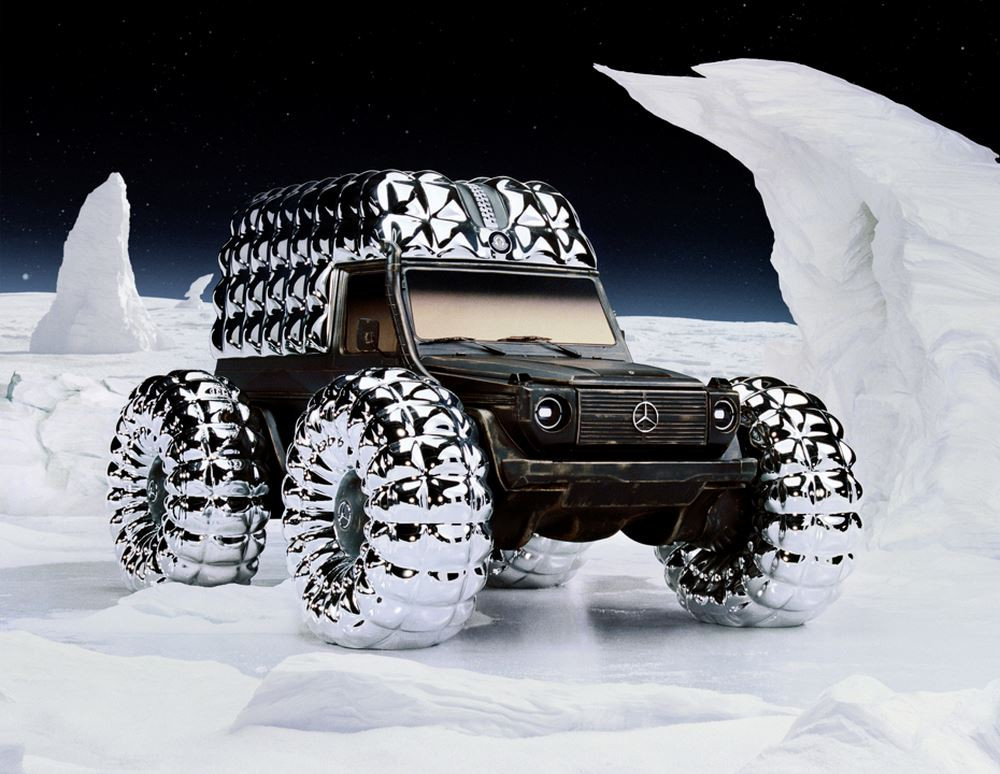 Project Mondo G: une oeuvre d'art qui fusionne la Classe G et les éléments de design de Moncler