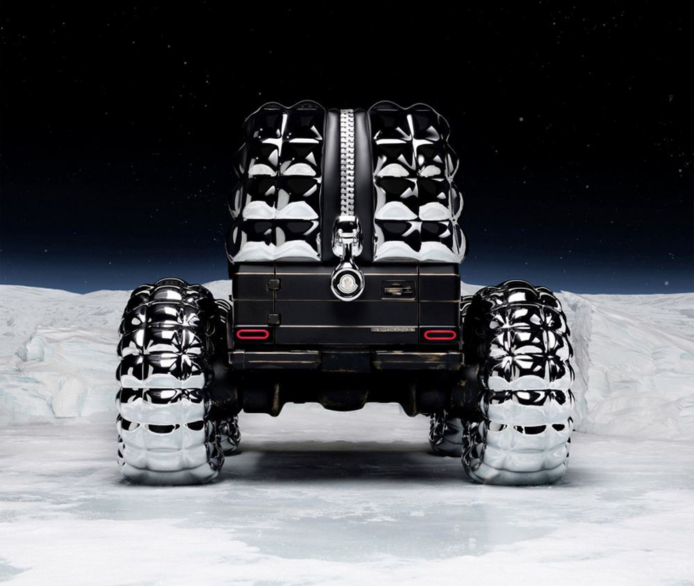Project Mondo G: une oeuvre d'art qui fusionne la Classe G et les éléments de design de Moncler
