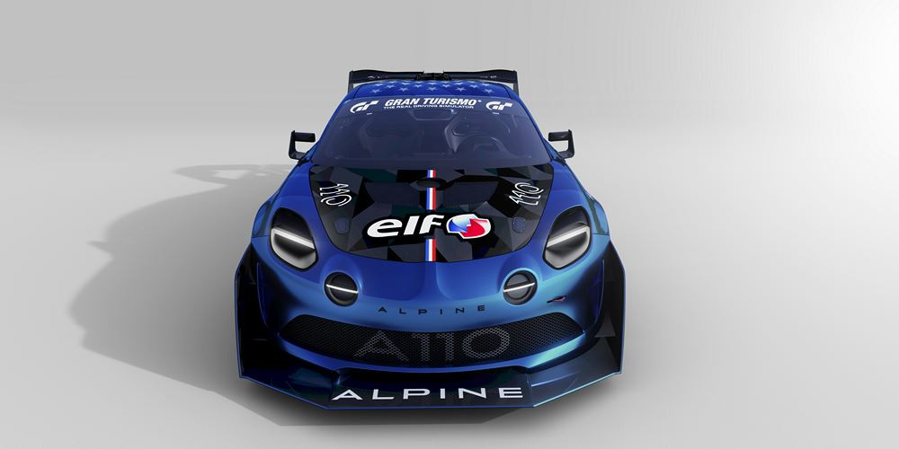 L'Alpine A110 Pikes Peak de 950 kilogrammes développe près de 500 chevaux