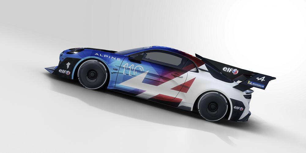 L'Alpine A110 Pikes Peak de 950 kilogrammes développe près de 500 chevaux