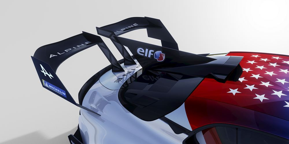 L'Alpine A110 Pikes Peak de 950 kilogrammes développe près de 500 chevaux