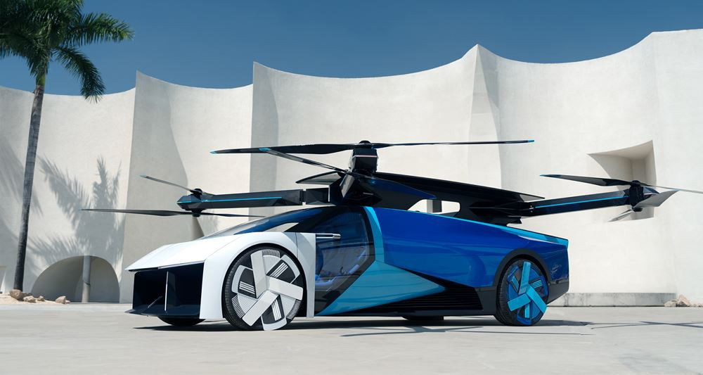 La supercar volante eVtol de XPeng Aeroht assure une transition fluide entre les modes route et vol