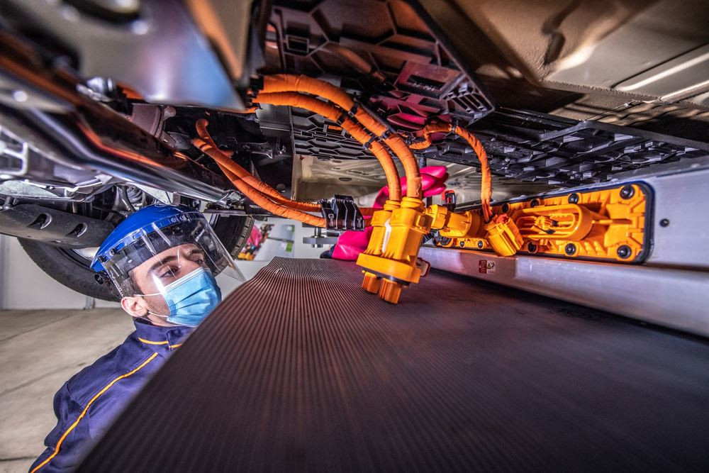 La batterie des véhicules électriques Volkswagen est démontable pour que toute pièce endommagée puisse être remplacée