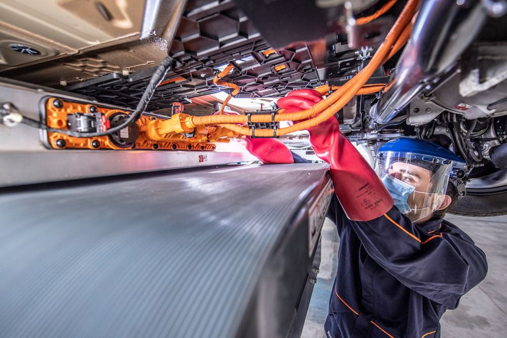 La batterie des véhicules électriques Volkswagen est démontable pour que toute pièce endommagée puisse être remplacée