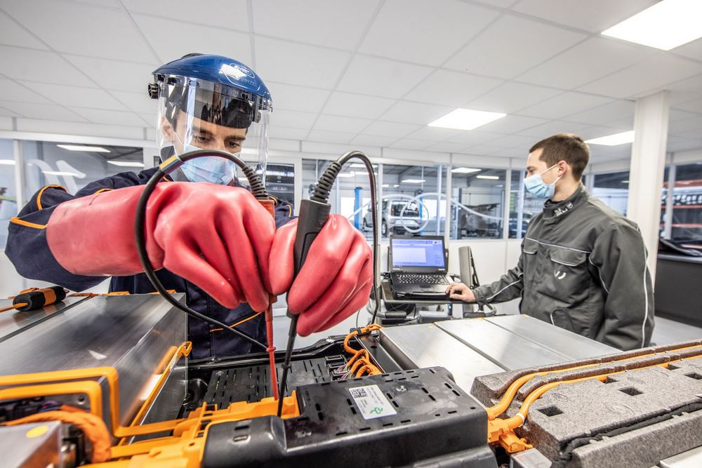 La batterie des véhicules électriques Volkswagen est démontable pour que toute pièce endommagée puisse être remplacée