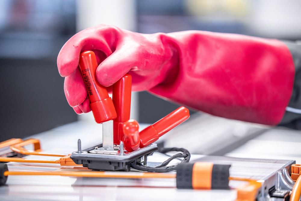 La batterie des véhicules électriques Volkswagen est démontable pour que toute pièce endommagée puisse être remplacée