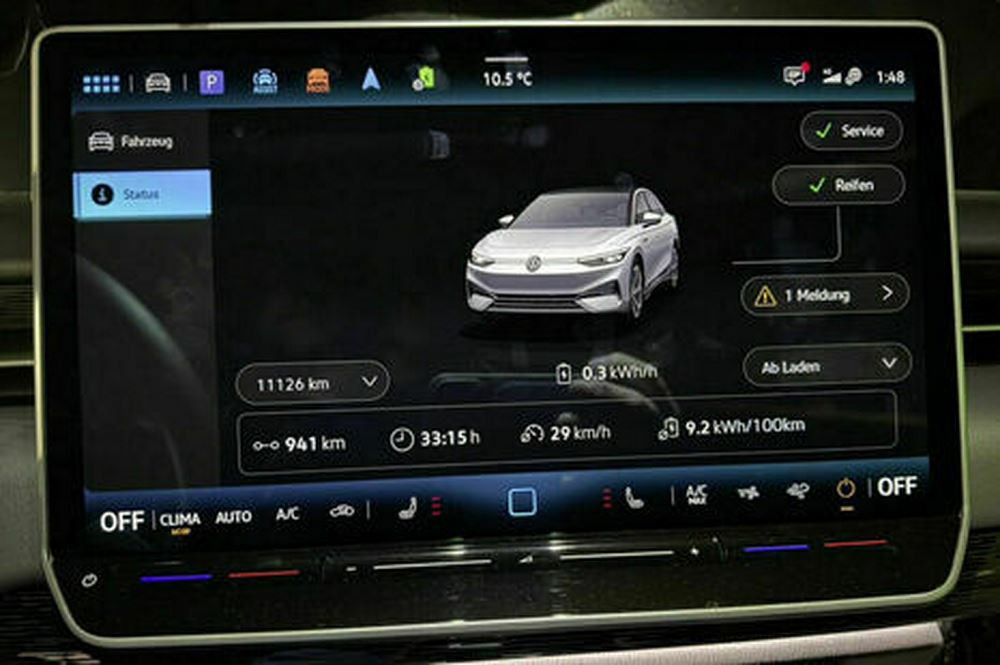 La Volkswagen ID.7 Pro S parcourt 941 km sur une seule charge de batterie lors d'un test d'efficience