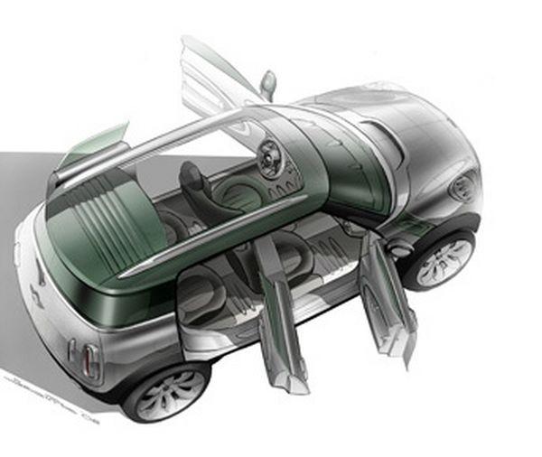 MINI présente le concept Crossover annonciateur de la MINI 4x4