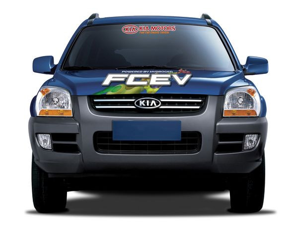 Première apparition du prototype Kia Sportage FCEV à pile à combustible au Mondial