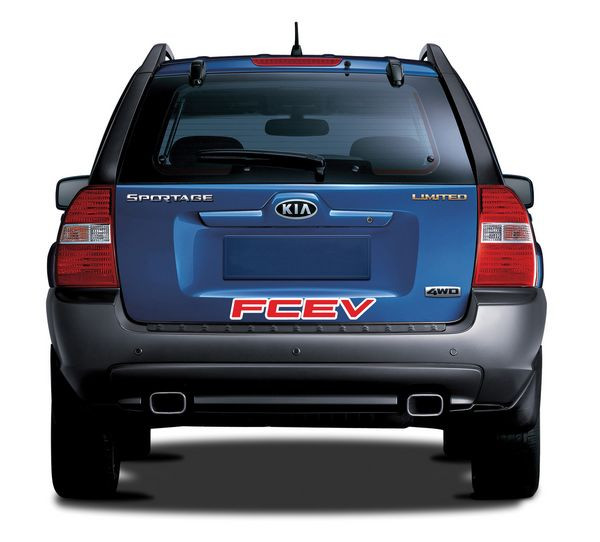 Première apparition du prototype Kia Sportage FCEV à pile à combustible au Mondial