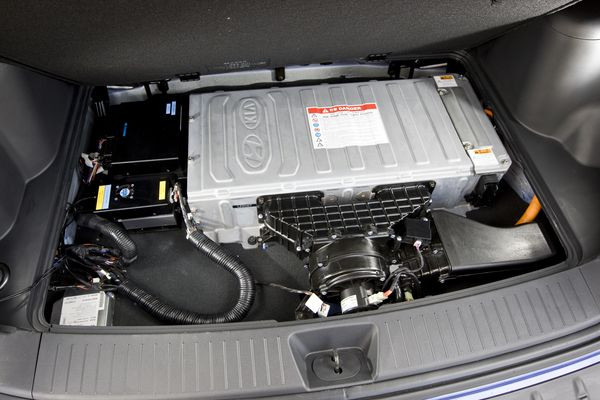 Première apparition du prototype Kia Sportage FCEV à pile à combustible au Mondial