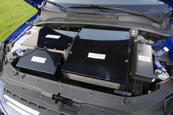Première apparition du prototype Kia Sportage FCEV à pile à combustible au Mondial