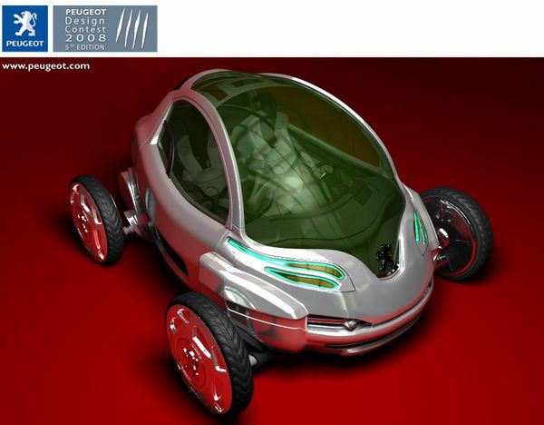 Retrouvez les projets présentés au 5ème concours de design automobile organisé par Peugeot