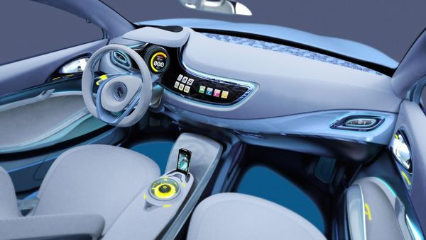 Renault présente le Fluence Z.E. Concept, la première voiture électrique Renault