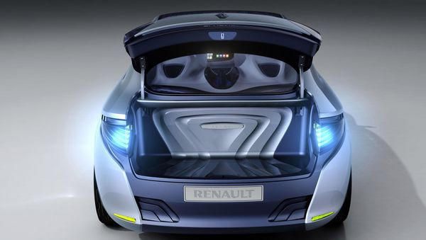 Renault présente le Fluence Z.E. Concept, la première voiture électrique Renault
