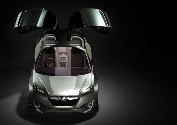 Subaru présente un concept de break hybride à Tokyo