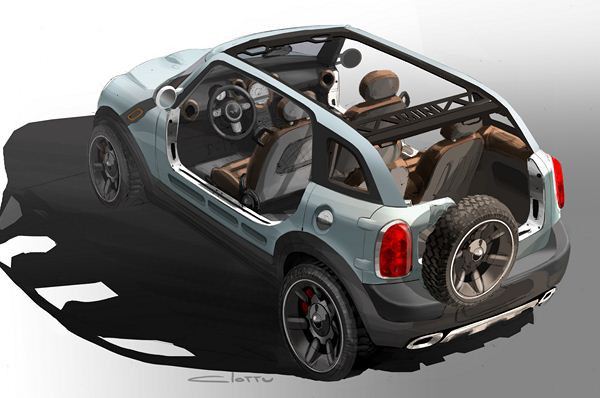 Un nouveau concept MINI Beachcomber présenté au salon de Détroit