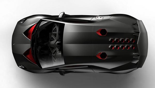 Lamborghini dévoile un prototype de voiture super sportive ultra légère