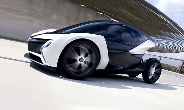 Un concept de petite Opel électrique biplace ultralégère