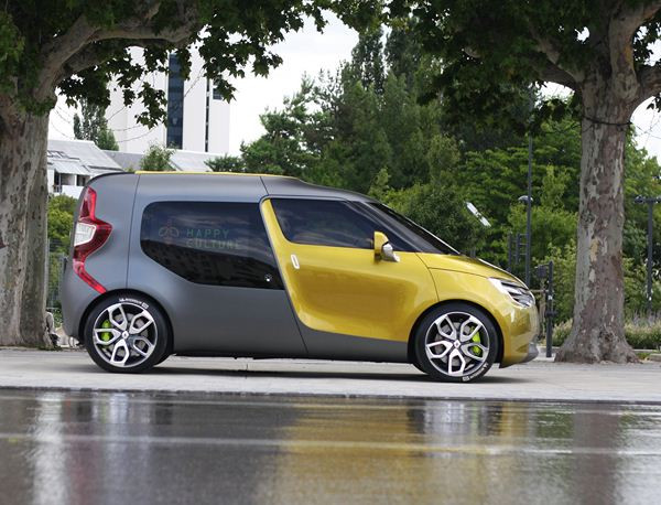 Zoom sur le concept Renault Frendzy de ludospace professionnel