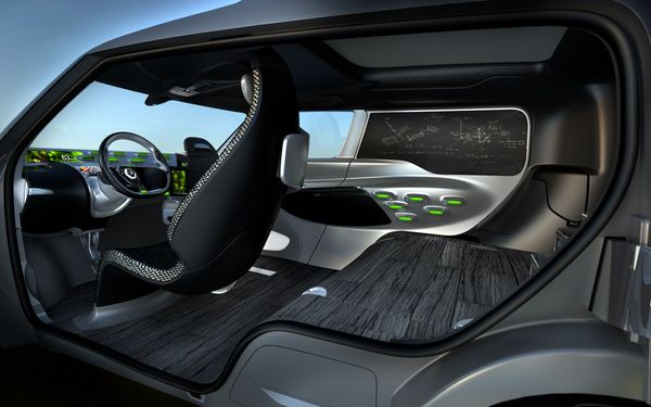 Zoom sur le concept Renault Frendzy de ludospace professionnel