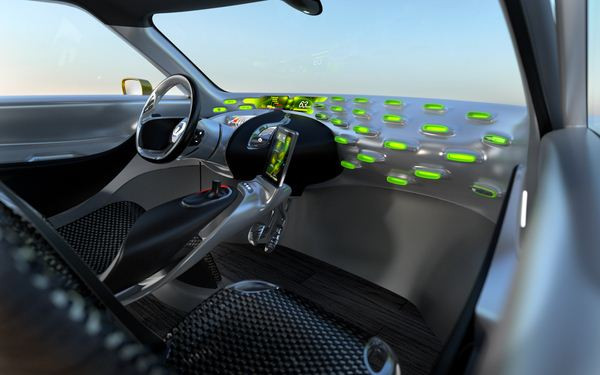 Zoom sur le concept Renault Frendzy de ludospace professionnel