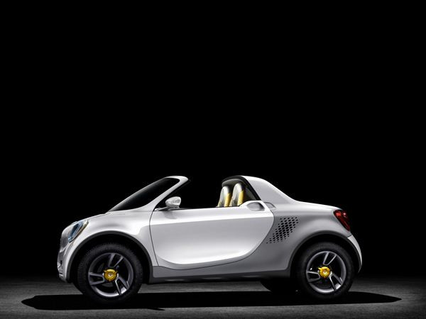 Un concept Smart de pick-up urbain électrique de trois mètres cinquante