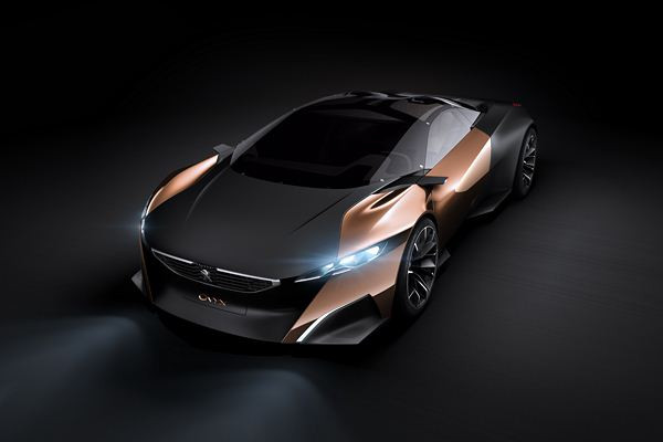Un concept Peugeot de super-car hybride à moteur V8 doté de 600 ch