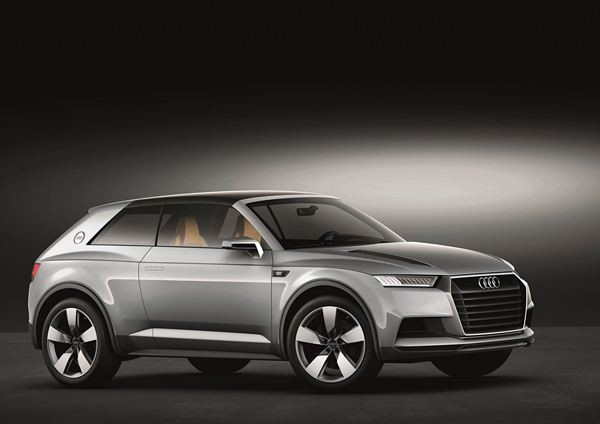 L’Audi crosslane coupé présenté en première mondiale à Paris
