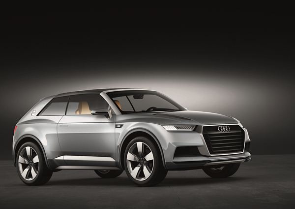 L’Audi crosslane coupé présenté en première mondiale à Paris