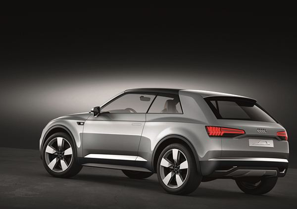 L’Audi crosslane coupé présenté en première mondiale à Paris