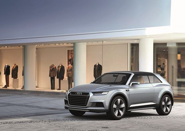 L’Audi crosslane coupé présenté en première mondiale à Paris