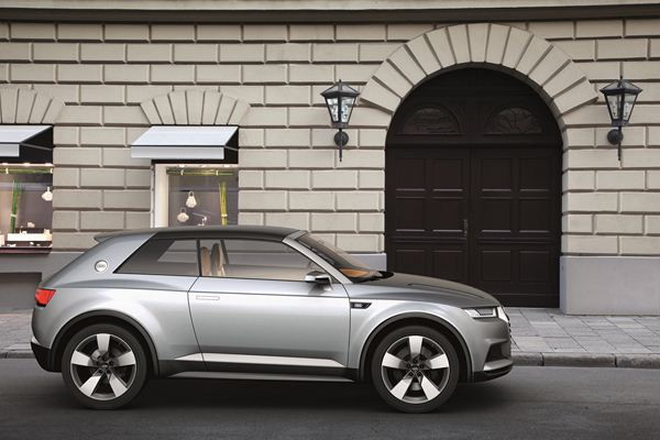 L’Audi crosslane coupé présenté en première mondiale à Paris