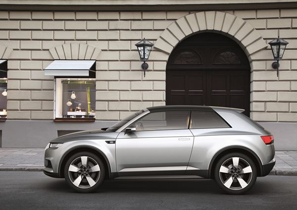 L’Audi crosslane coupé présenté en première mondiale à Paris