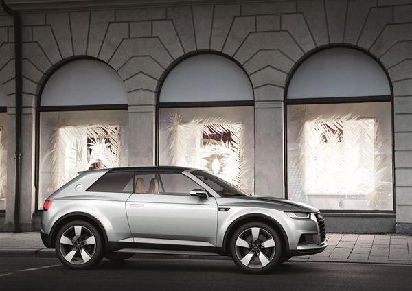 L’Audi crosslane coupé présenté en première mondiale à Paris