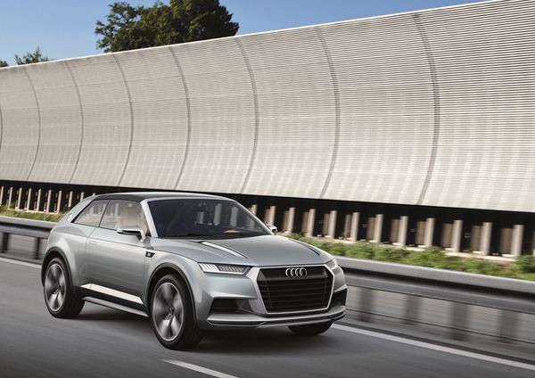 L’Audi crosslane coupé présenté en première mondiale à Paris