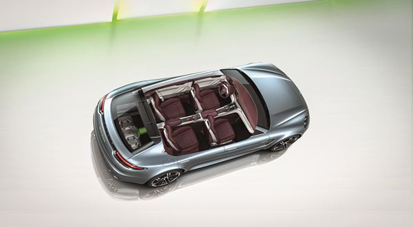 Porsche dévoile le concept de Panamera Sport Turismo hybride plug-in