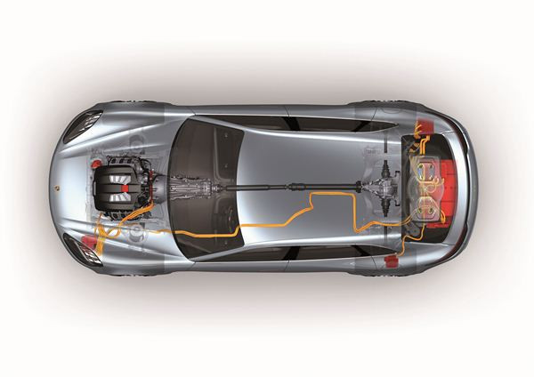 Porsche dévoile le concept de Panamera Sport Turismo hybride plug-in