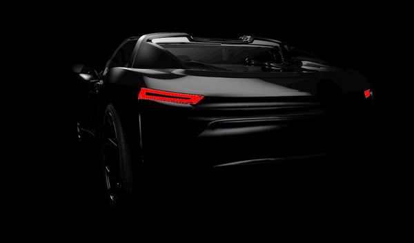 Un prototype de roadster électrique doté de deux moteurs synchrones